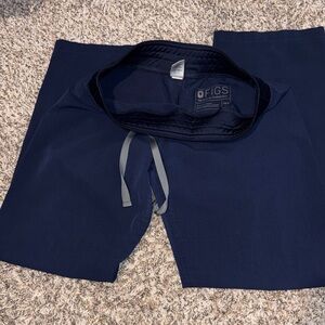 Figs Livingston Navy Blue Scrub Pants